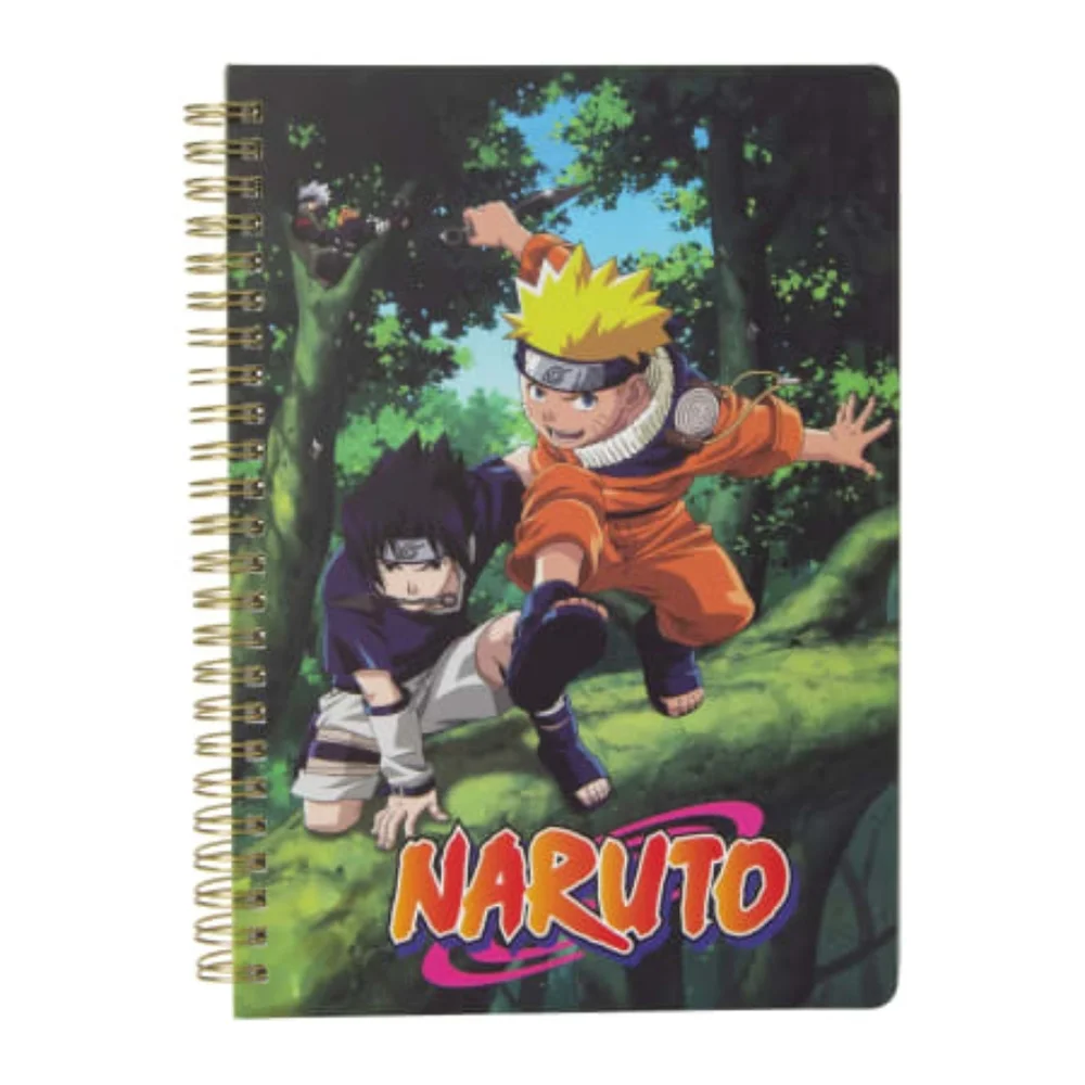 NEW Naruto™ Hardcover Spiralbound Notebook 6in X 8.5in